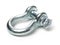 Heavy duty shackle d-ring for vehicle recovery and towing