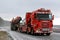 Heavy Duty Tow Truck in Snowfall
