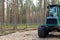 Heavy equipment in logging and forestry: Forwarder