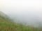 Heavy fog and cloud on top the mountain Chaing mai, Thailand