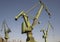 Heavy industrial cranes