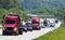 Heavy Interstate Traffic As Fuel Prices Climb
