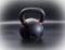 Heavy iron kettlebell - fitness concept