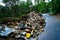 Heavy landslides happened in the Nedumpoyil Ghat in Kerala