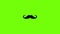 Heavy mustache icon animation