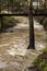 Heavy rains create brown river water