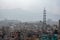 Heavy Smog and Haze over the City of Kathmandu