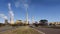 Heavy steel load in transport leaves the Loy Yang Power station in the Latrobe Valley-Victoria