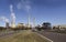 Heavy steel load in transport leaves the Loy Yang Power station in the Latrobe Valley-Victoria