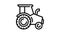 Heavy tractor icon animation
