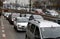Heavy traffic in Bucharest