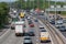 Heavy traffic on the busiest British motorway M25