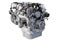 Heavy truck engine isolated