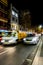 Heavy vehicle traffic blurred motion along Goulburn Street