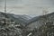 Heavy winder mountain landscape in the carpathians