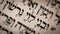 Hebrew word in Torah page. English translation is name Levi, third son of Jacob. Founder of Israelite Tribe of Levi
