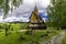 Heddal Stave Church and his Wall