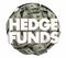 Hedge Funds Stock Market Money Investment Strategy 3d Illustration