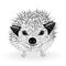 Hedgehog symbol vector