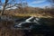 Heery woods state park dam on the shell Rock river near Clarksville iowa