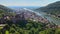 Heidelberg Germany - aerial drone footage