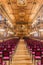 HEIDELBERG, GERMANY - DECEMBER 17, 2017: Interior of the Great Hall of the University in Heidelber