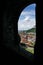 Heidelberg, Germany: View of Heidelberg from castle window