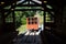 Heidelberg mountain railway funicular at upper station, Baden-Wurttemberg, Germany