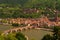 Heidelberger Old Bridge and castle, summer 2010