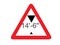 Height Restriction Sign Vector