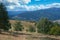 The heights of the Vosges mountains in France