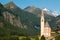 Heiligenblut town under the Grossglockner mountain in Hohe Tauern national park