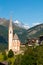 Heiligenblut town under the Grossglockner mountain in Hohe Tauern national park