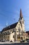 Heiliggeist Church in the city Basel, Switzerland