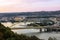 Heinz Field and Fort Pitt Bridge