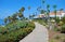 Heisler Park walkway, Laguna Beach, California.