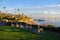 Heisler Parks viewing benches, Laguna Beach, California.