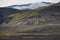 Hekla volcano trail in Iceland