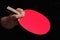 Held forehand in Chinese style for Table tennis