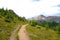 Helen Lake trail valley view