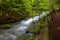 Helenenweg path near Mondsee, Austria