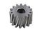 Helical bevel gear. Low-speed gear train. 3D rendering