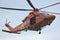 Helicopter Action of the National Search and Rescue Agency BASARNAS