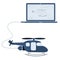 Helicopter automation using laptop