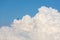 Helicopter cumulus clouds. The concept of aircraft flight safety