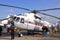 Helicopter - Exhibition of aviation equipment and weapons of Russian army at MAKS -2017