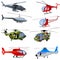 Helicopter icons