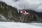 Helicopter landing on Franz Josef Glacier