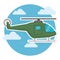 Helicopter transport aircraft