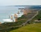 Helicopter view of Great Ocean Road - Australia